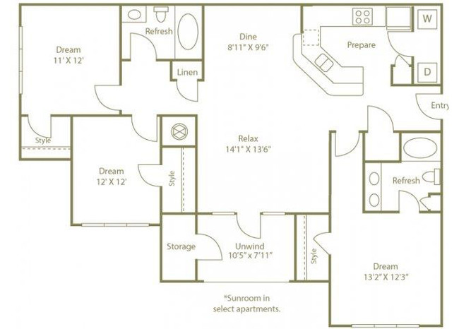 Floorplan - Sugarloaf Crossing