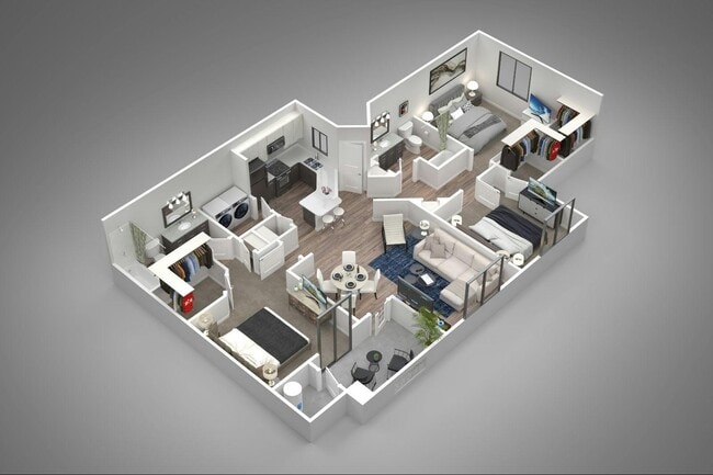 Floorplan - The Palms on Scottsdale