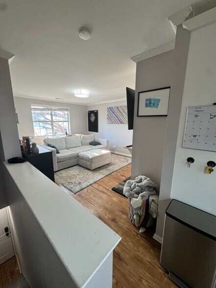 living room from stairs - 2841 S Wakefield St