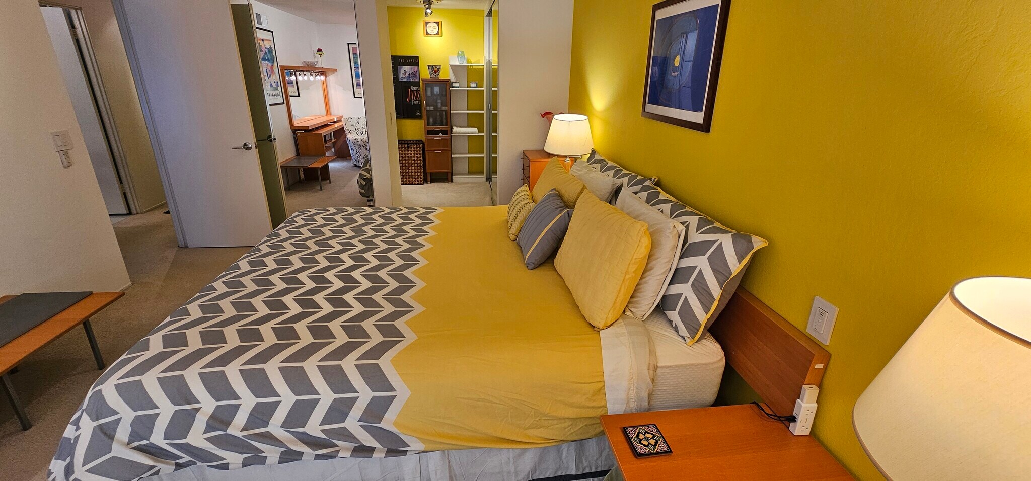 Master Bedroom with a California King size bed - 72 Surrey Ln