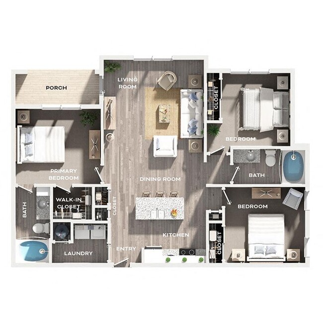 Floorplan - Shoreline Flats West