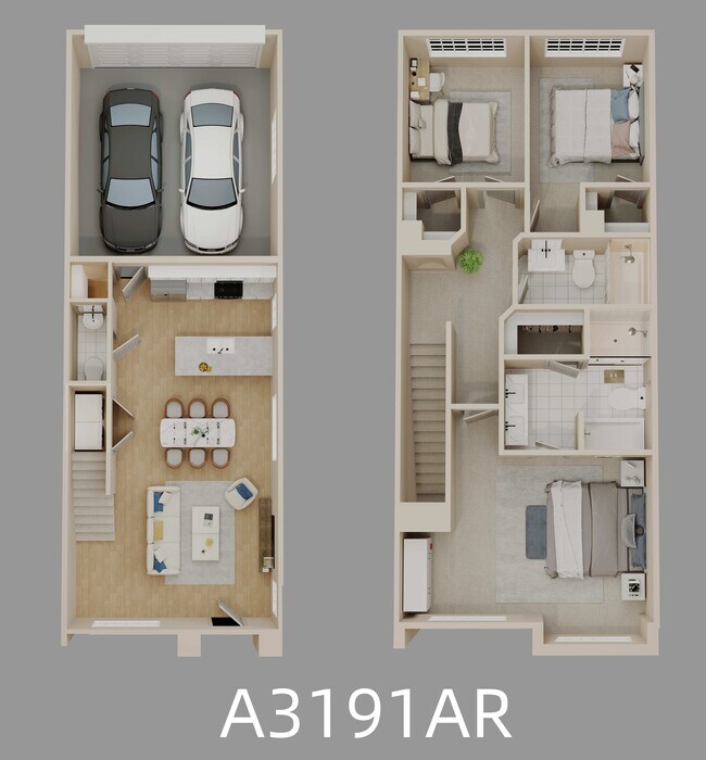 Floorplan - Audra Townhomes
