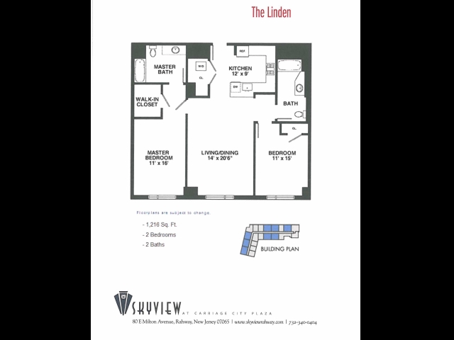 The Linden - Skyview Apartments at Carriage City Plaza