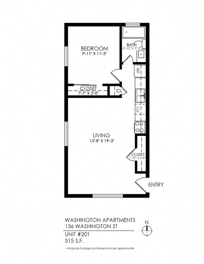 Floorplan - Washington Apartments