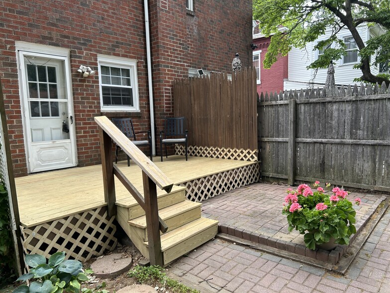 Back deck - 327 N Orange St