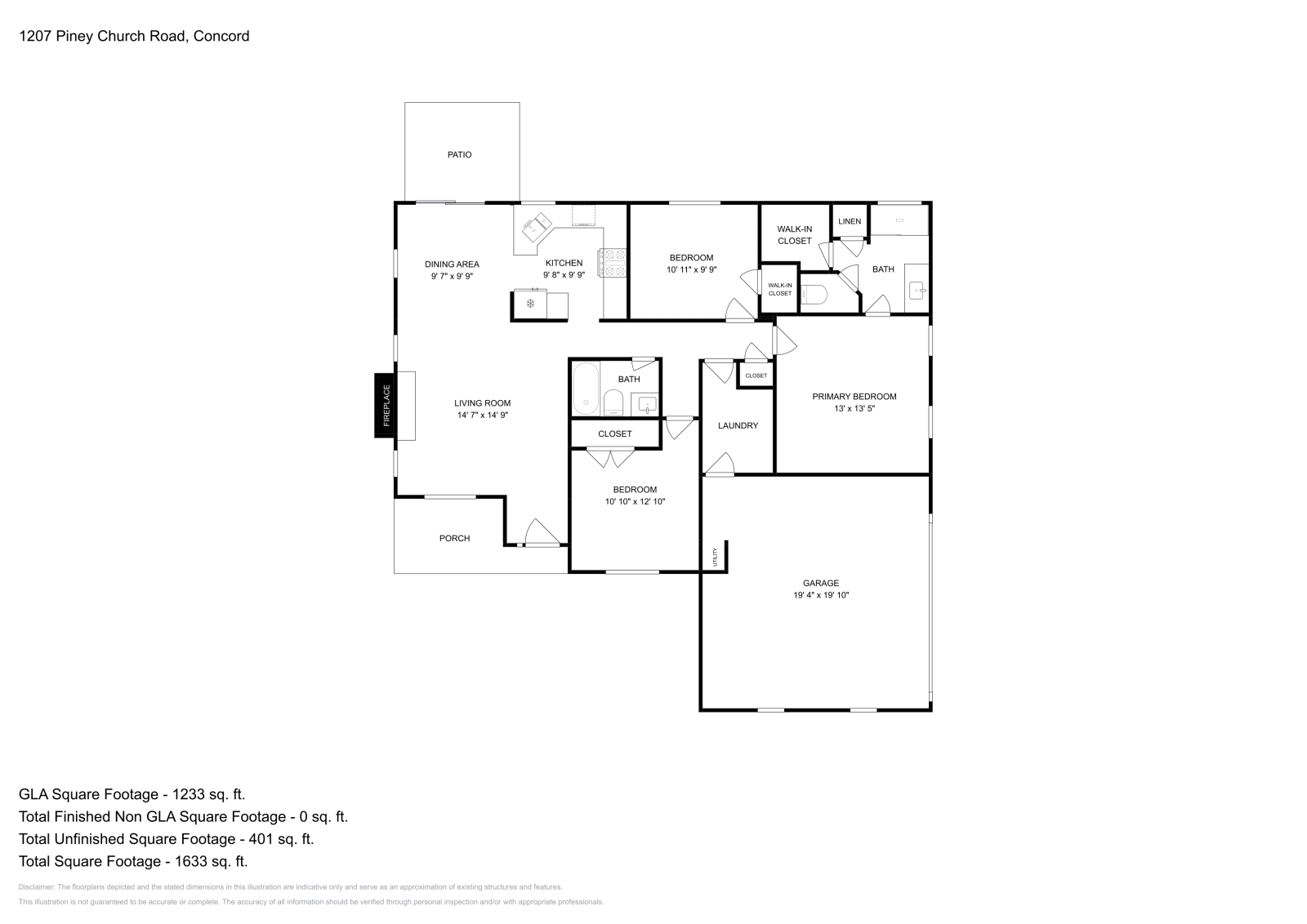 Building Photo - 1207 Piney Church Rd