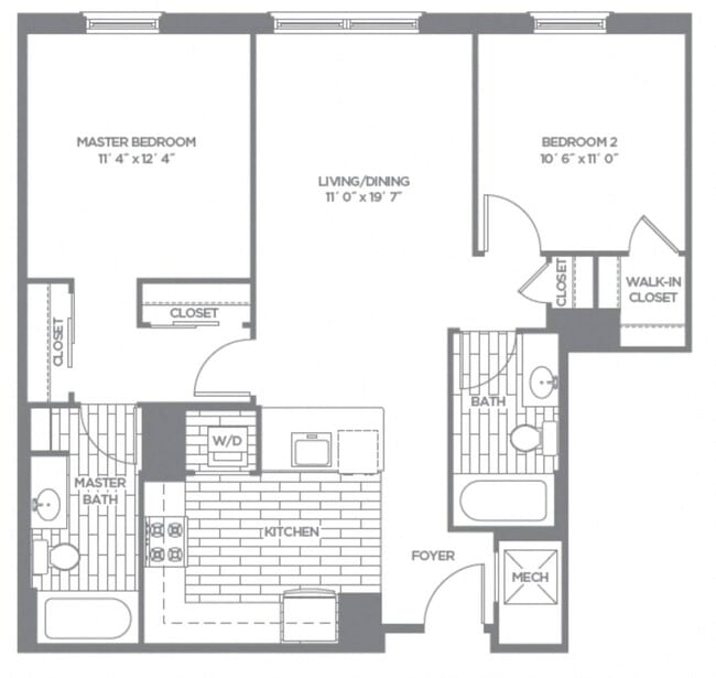 Floorplan - The Asher