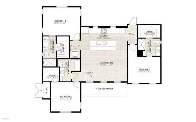Floorplan - Storybook Ranch