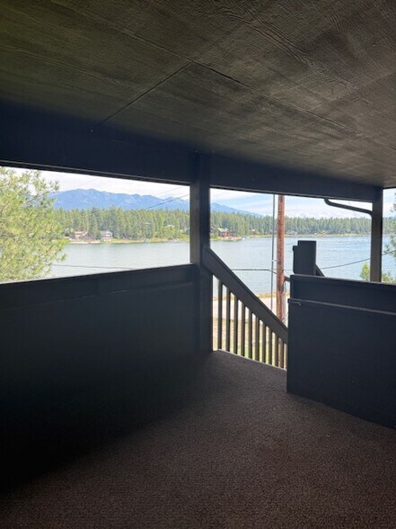 Patio view of Echo Lake - 1901 La Brant Rd