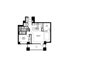 1BR/1BA - The Pinnacle at City Park South