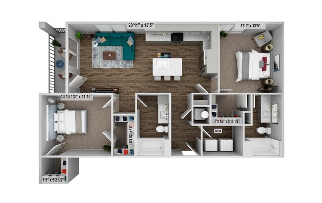 Floorplan - Apex at Perry Crossing