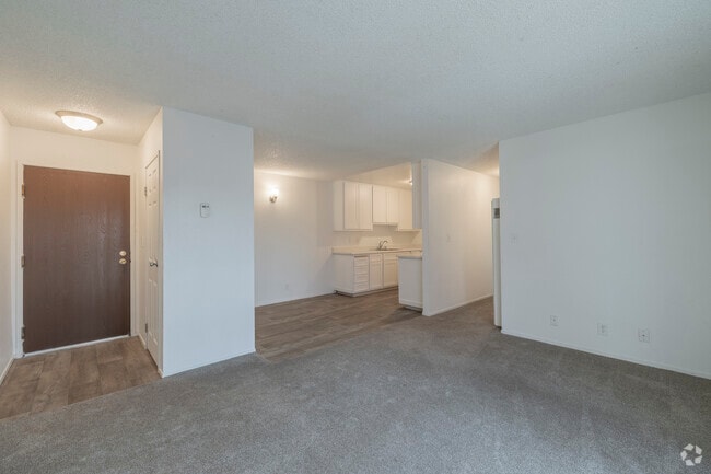 2BR, 1BA - 822 SF - Living Room - Adrienne Village