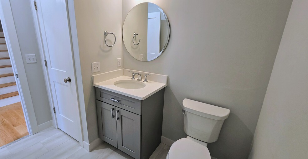 Guest half bath (1st Floor) - 603 Portsmouth Ave