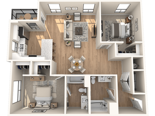 Floorplan - Solace at Ballpark Village