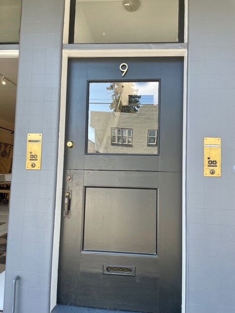 Building entrance leading to unit - 9 Locust Ave