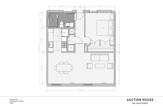 Floorplan - Auction House Apartments