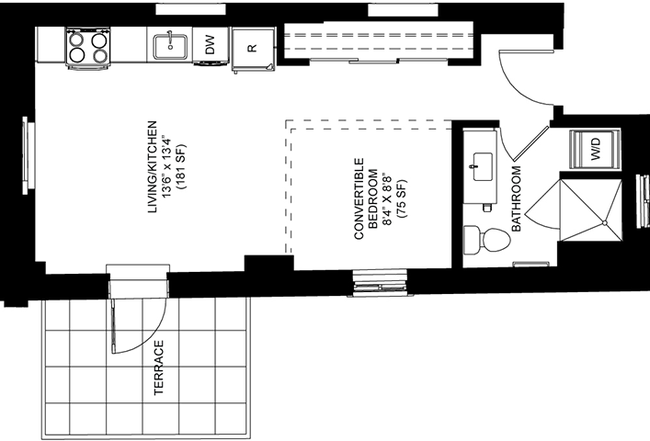 Floorplan - Park Heights by the Lake Apartments