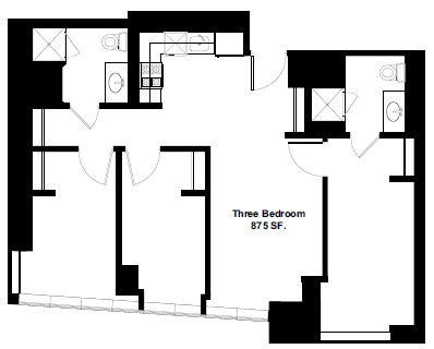 3BR/2BA - Baumhart Hall