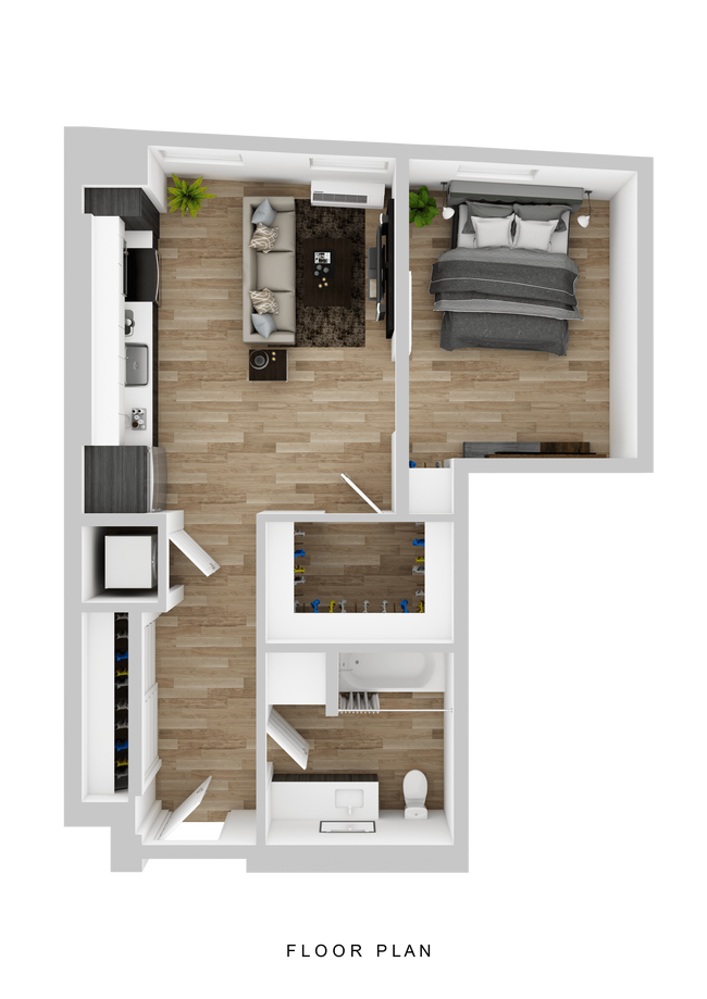 Floorplan - Hyas Point Apartments