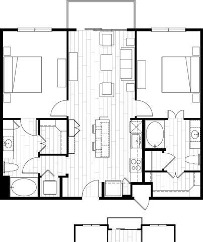 Floorplan - Augusta Flats