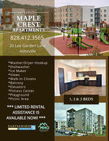 ** LIMITED RENTAL ASSISTANCE IS AVAILABLE NOW! *** - Maple Crest Apartments