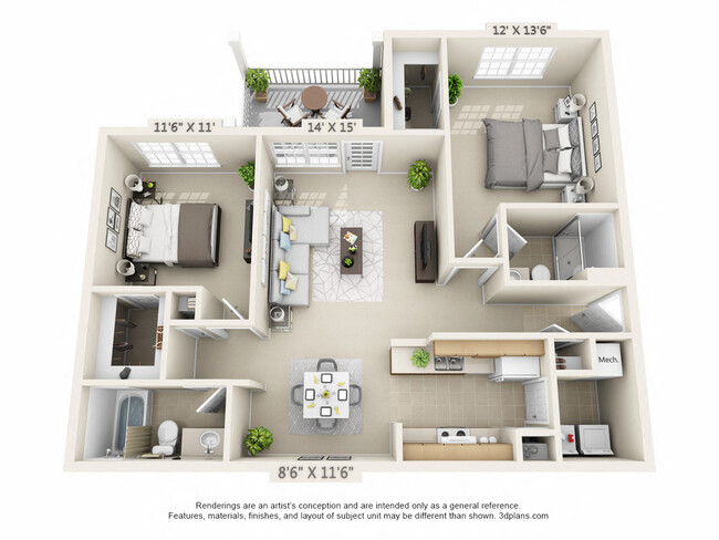 Floorplan - Trails of Saddlebrook