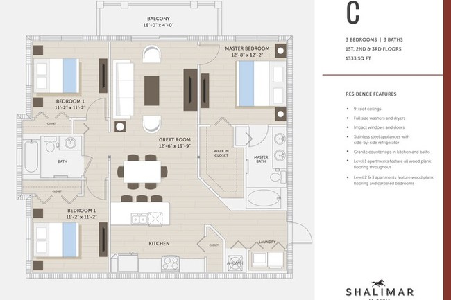 Floorplan - Shalimar at Davie