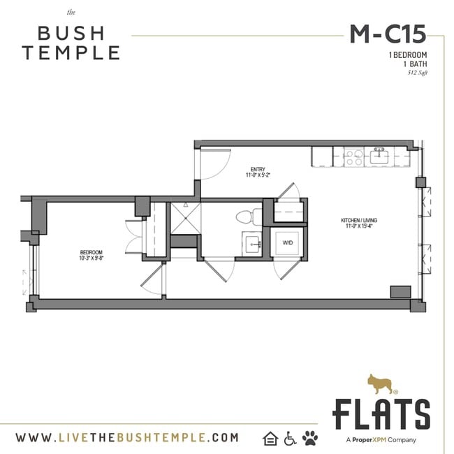 Floorplan - The Bush Temple II