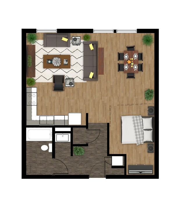 S4 Floor Plan - Besa Monona