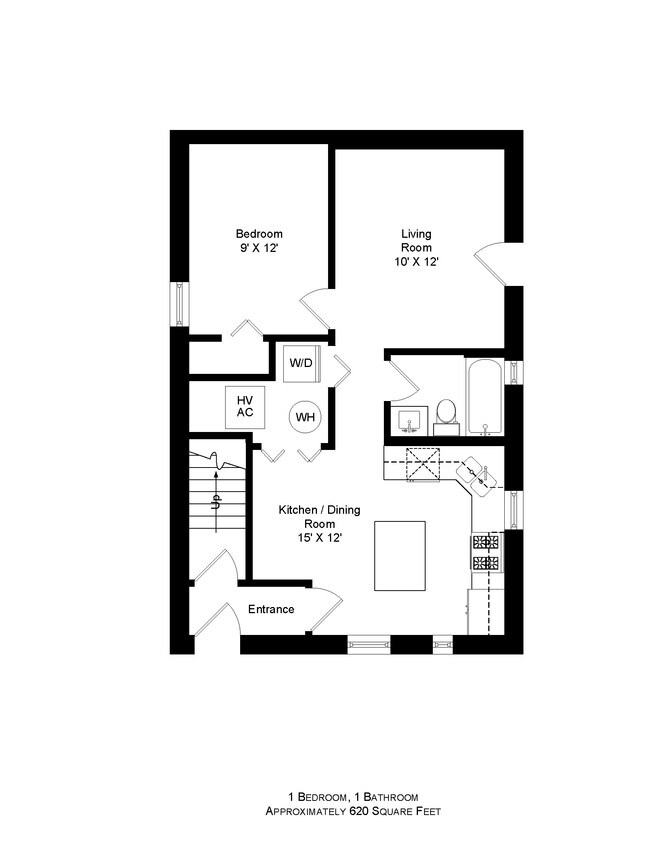 Floorplan - 1724 W. 21st St.