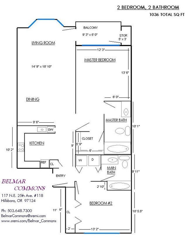 2br/2ba - Belmar Commons