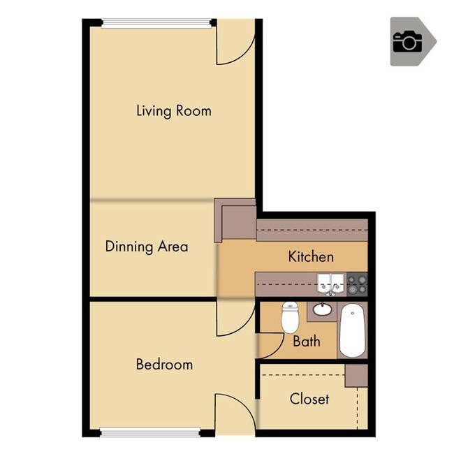 Floorplan - Monticello Apartments