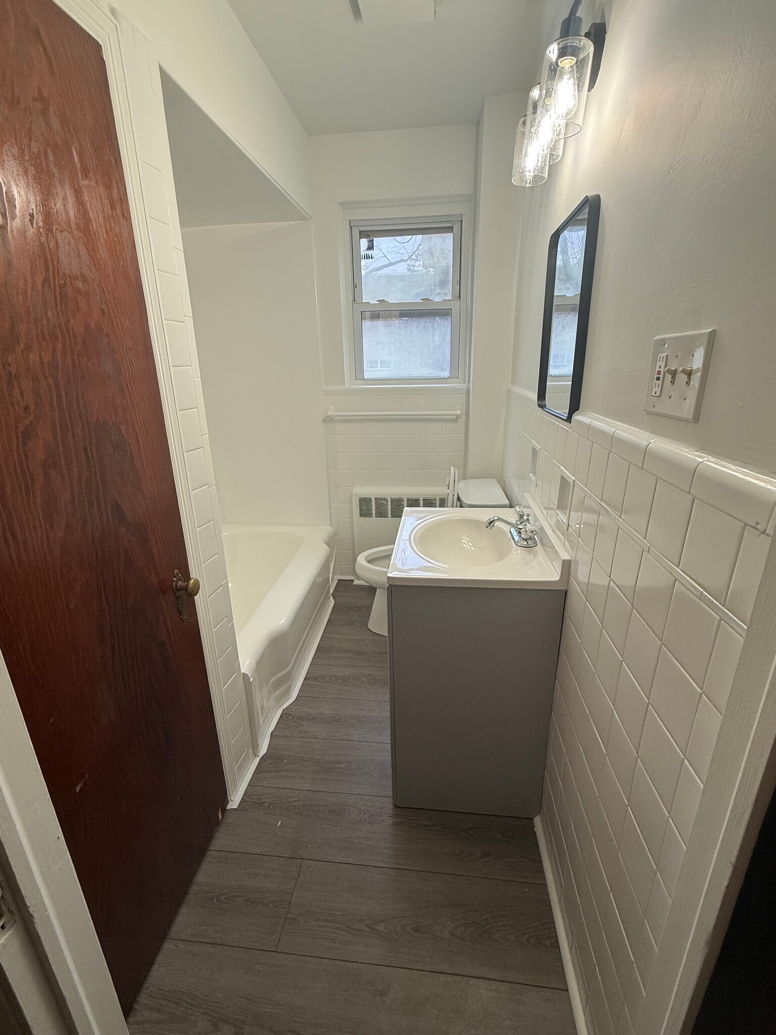 Renovated bathroom - 301 W 39th St