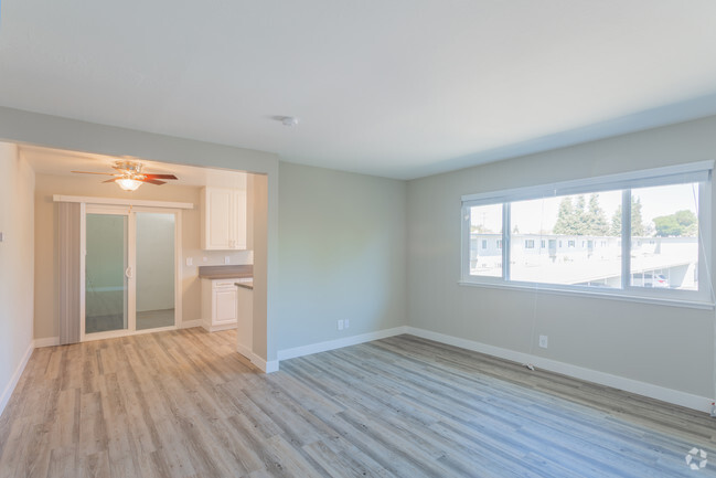 Part of Living Room and the Dinning Area - West View Park Apartments