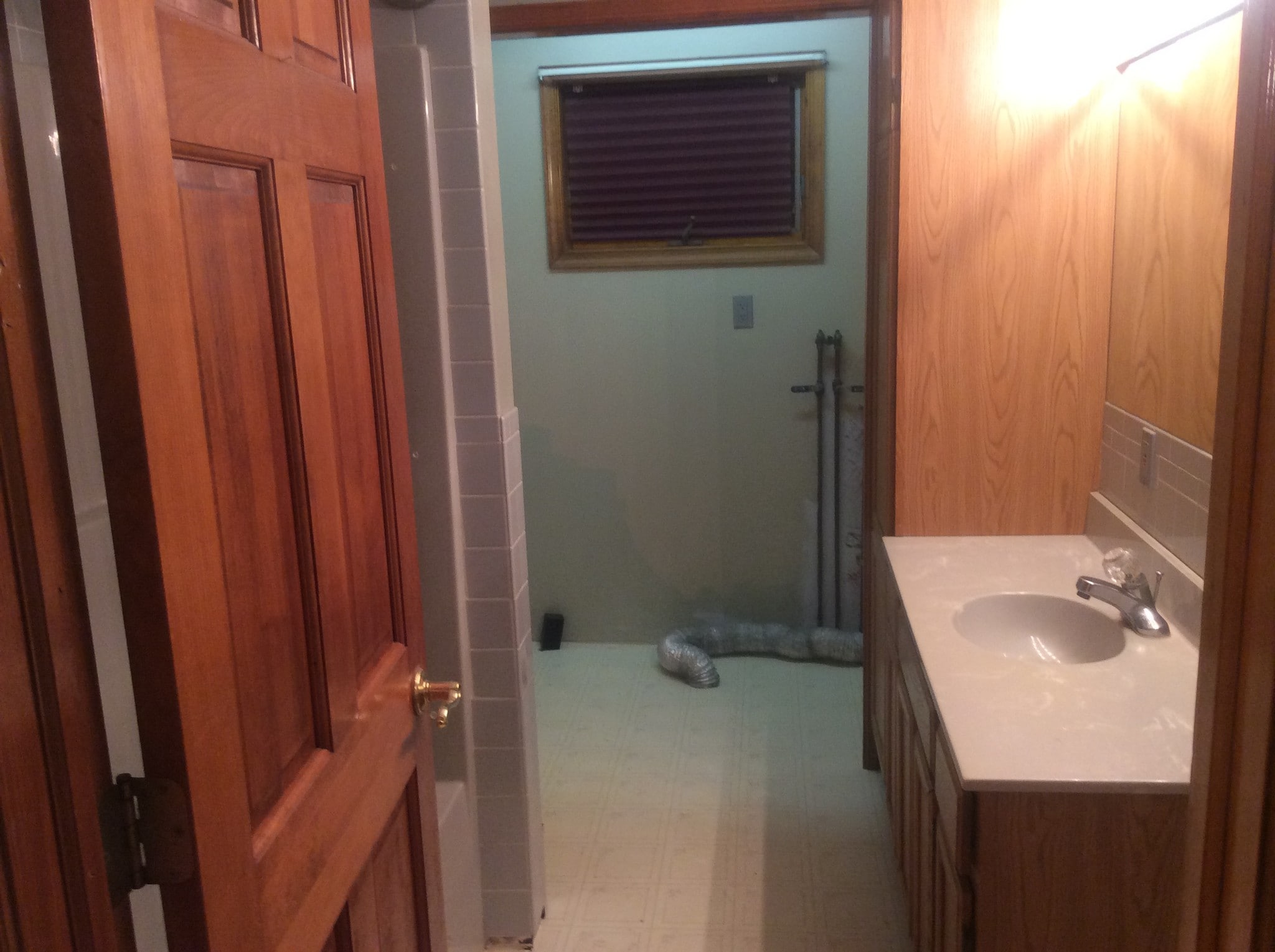 Tile bath w/ washer dryer hook up - 126 Tigue St