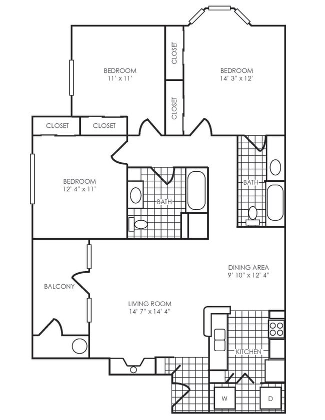 Floorplan - The Vineyards of Colorado Springs