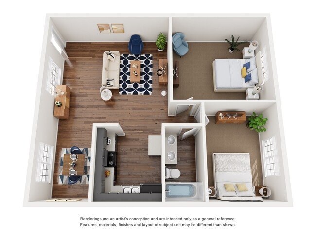Floorplan - Arrow Apartments