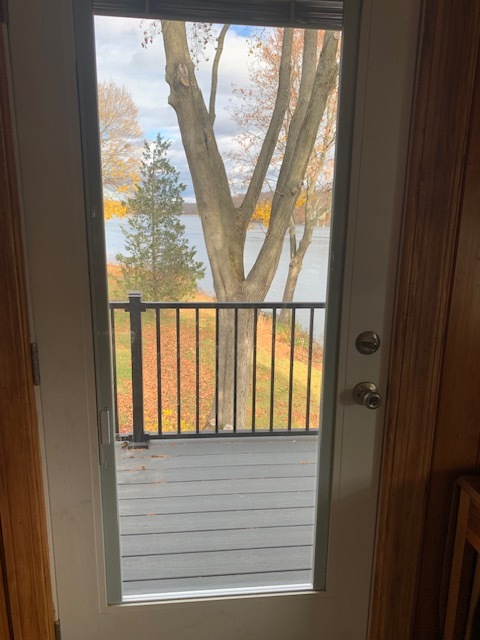 Deck access from office - 69 1st St