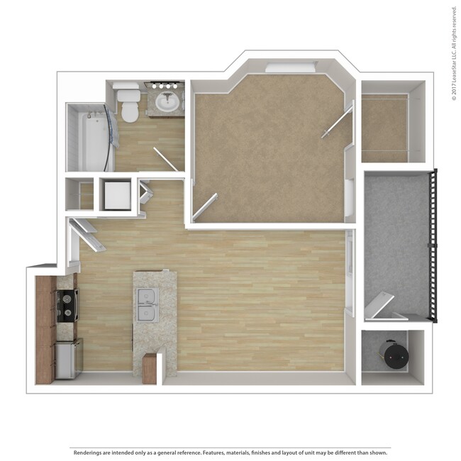 Floorplan - Andante Apartments