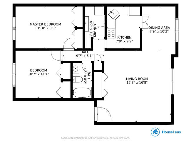 Floorplan - Aberdeen Parke Apartments