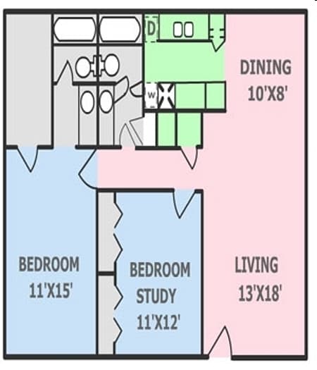 2BR/2BA - Prestonwood