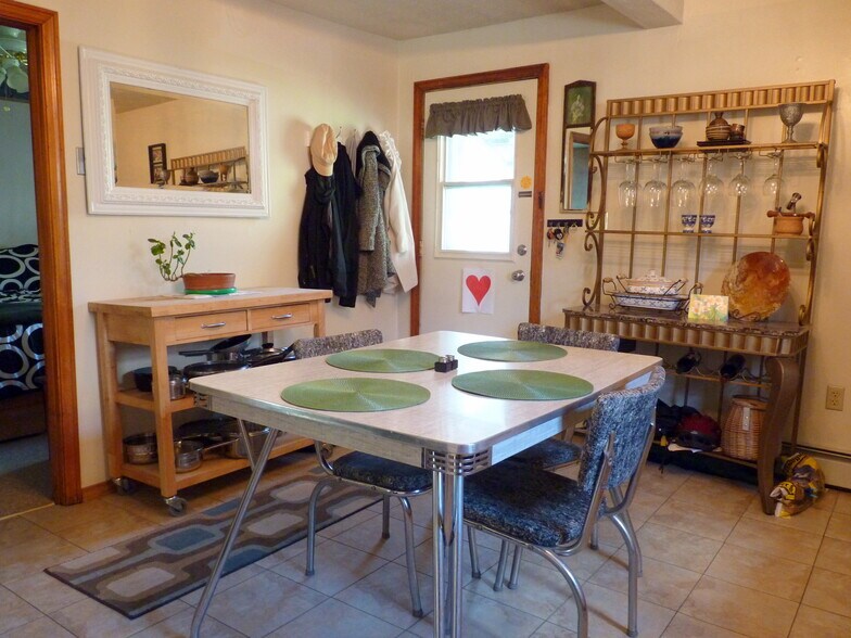 Kitchen door leads to private deck - 59 Cumberland Ave