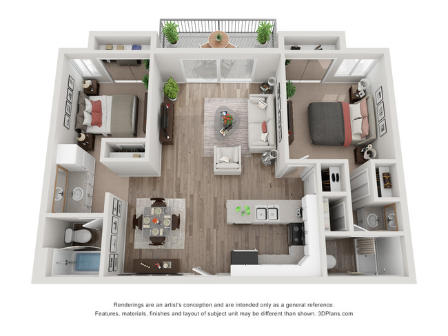 Floorplan - Los Feliz Village