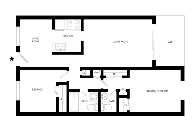 Floorplan - Promenade At Edgewater Apartments