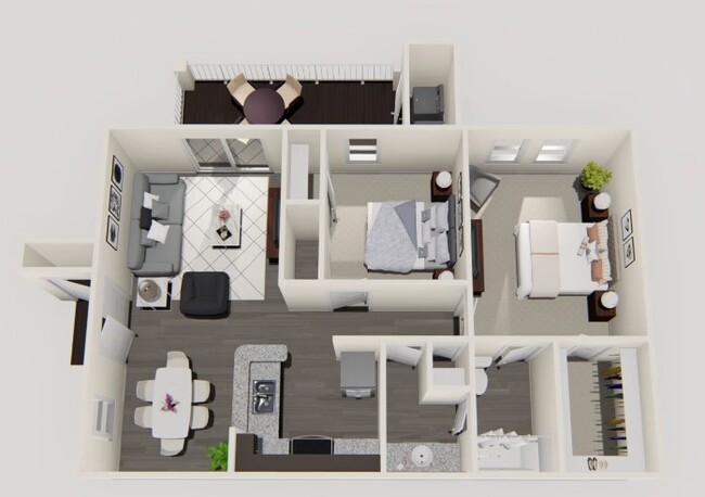 Floorplan - Enclave on East Apartments