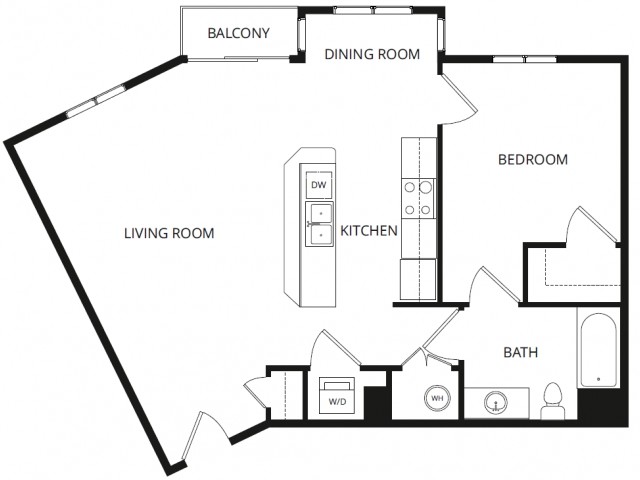 Floorplan - Bridges Apartment Homes