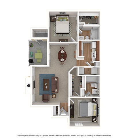 Floorplan - Logans Mill