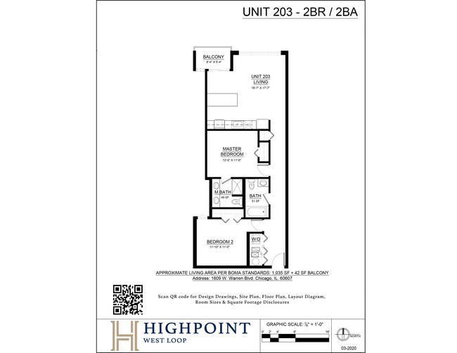 Floorplan - HIGHPOINT West Loop