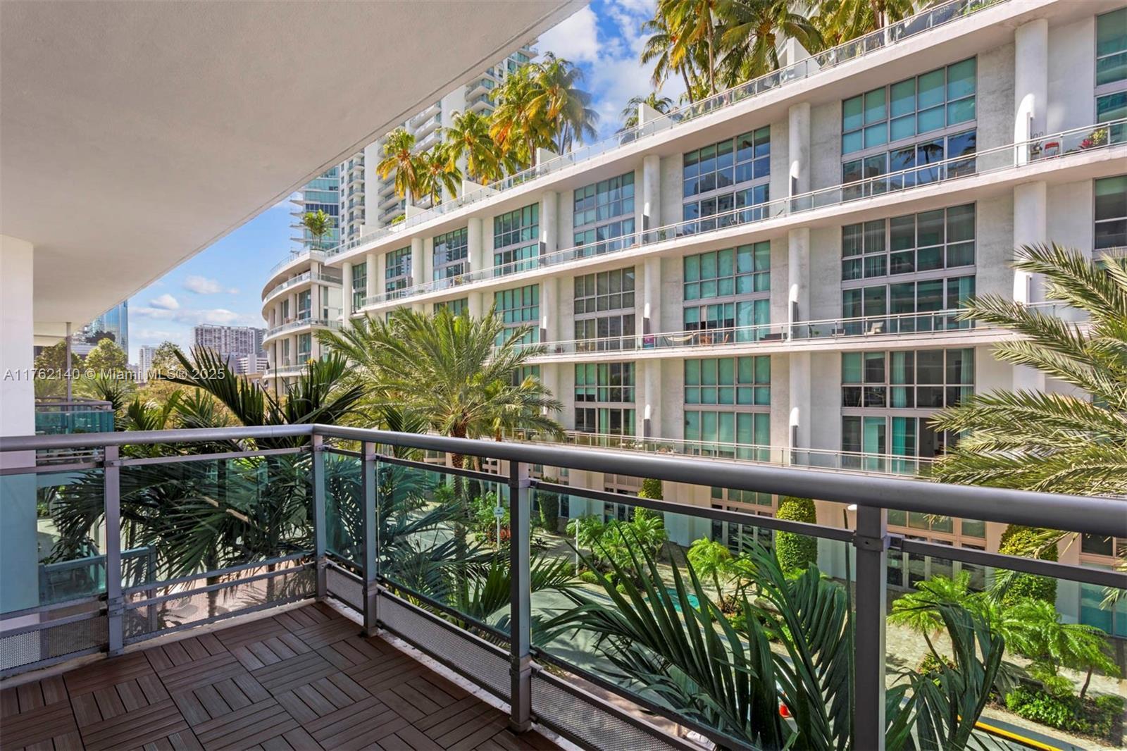 2nd floor balcony - 350 S Miami Ave