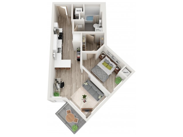 Floorplan - Gibson Apartments